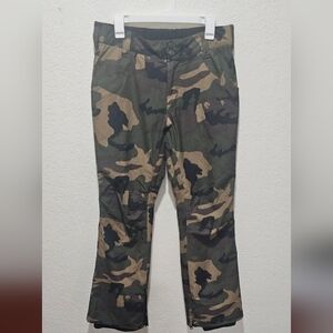 Aperture Camo 10K Snowboard Pants Winter Sports Size Small